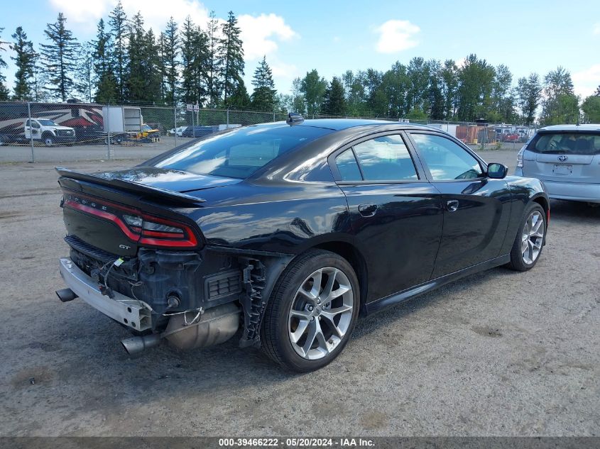 2022 Dodge Charger Gt VIN: 2C3CDXHG9NH157237 Lot: 39466222