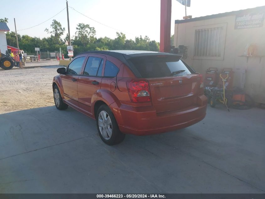 2007 Dodge Caliber Sxt VIN: 1B3HB48B47D568072 Lot: 39466223