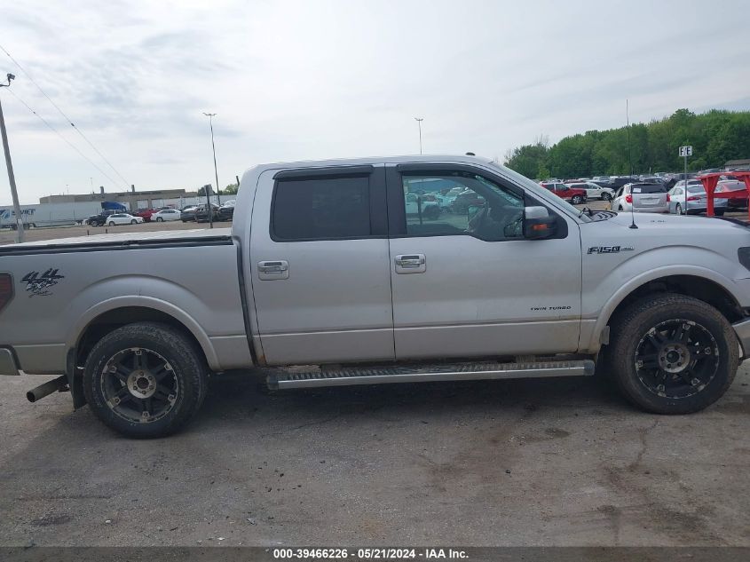 2012 Ford F-150 Lariat VIN: 1FTFW1ET9CKD53718 Lot: 39466226