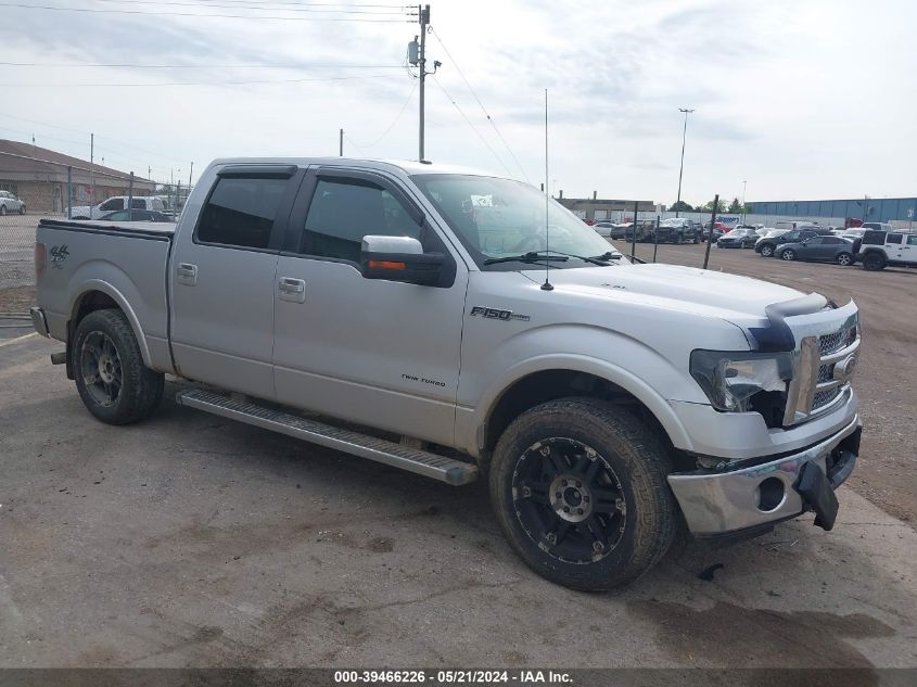 2012 Ford F-150 Lariat VIN: 1FTFW1ET9CKD53718 Lot: 39466226