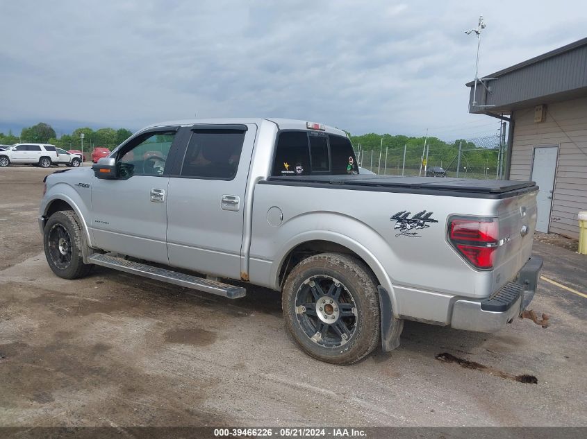 2012 Ford F-150 Lariat VIN: 1FTFW1ET9CKD53718 Lot: 39466226