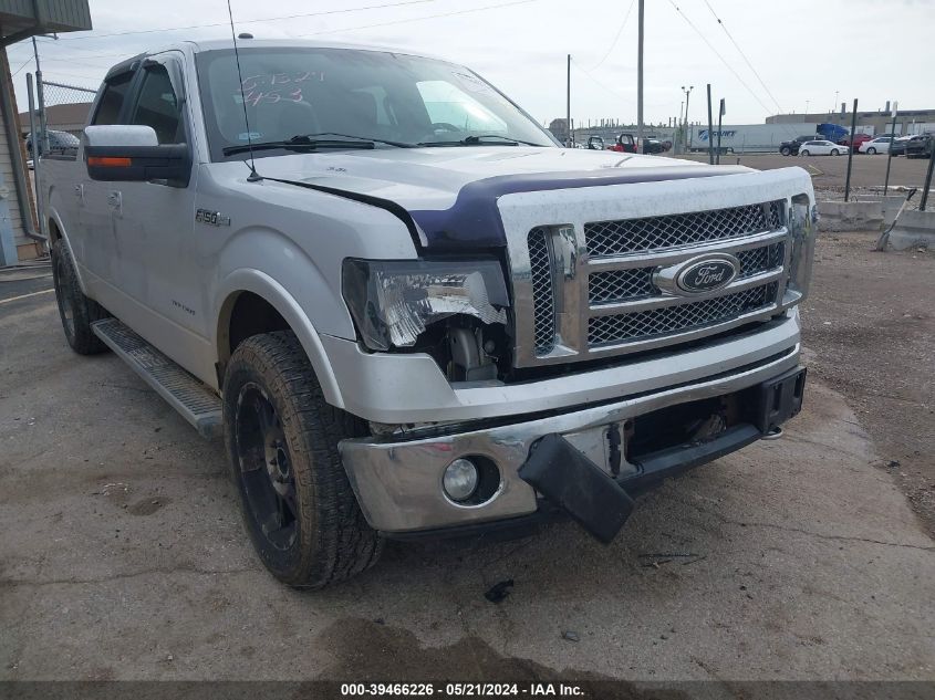 2012 Ford F-150 Lariat VIN: 1FTFW1ET9CKD53718 Lot: 39466226