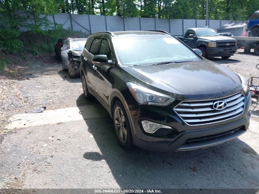 2014 Hyundai Santa Fe Limited VIN: KM8SRDHF0EU037317 Lot: 39466231