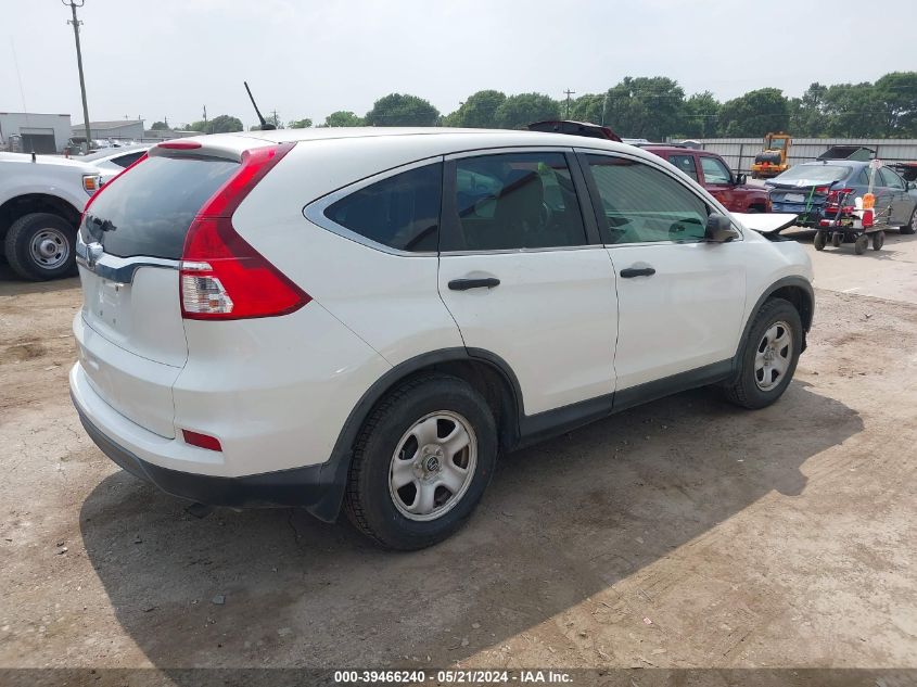 2015 HONDA CR-V LX - 5J6RM3H35FL001156