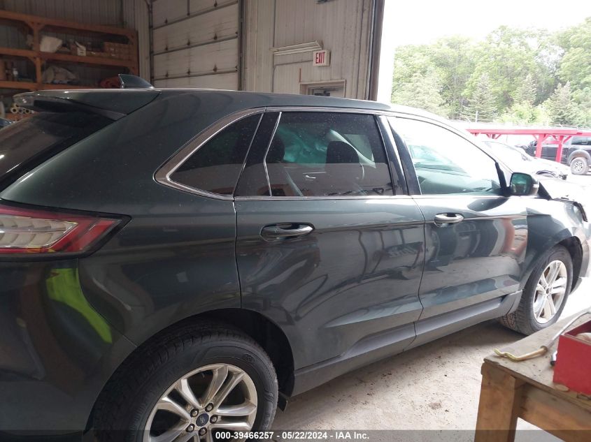 2015 Ford Edge Sel VIN: 2FMTK4J86FBB90036 Lot: 39466257