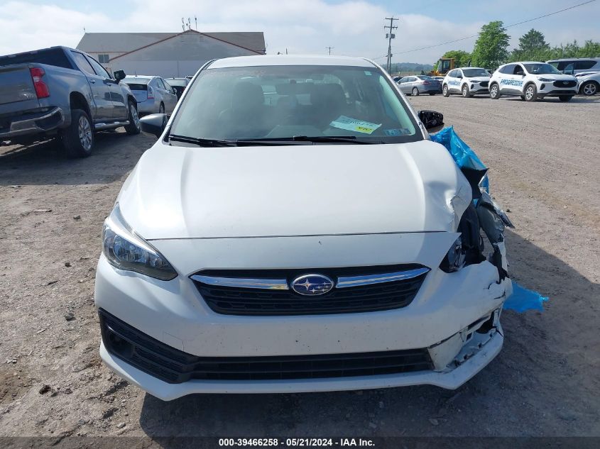 2021 Subaru Impreza Sedan VIN: 4S3GKAB66M3603006 Lot: 39466258