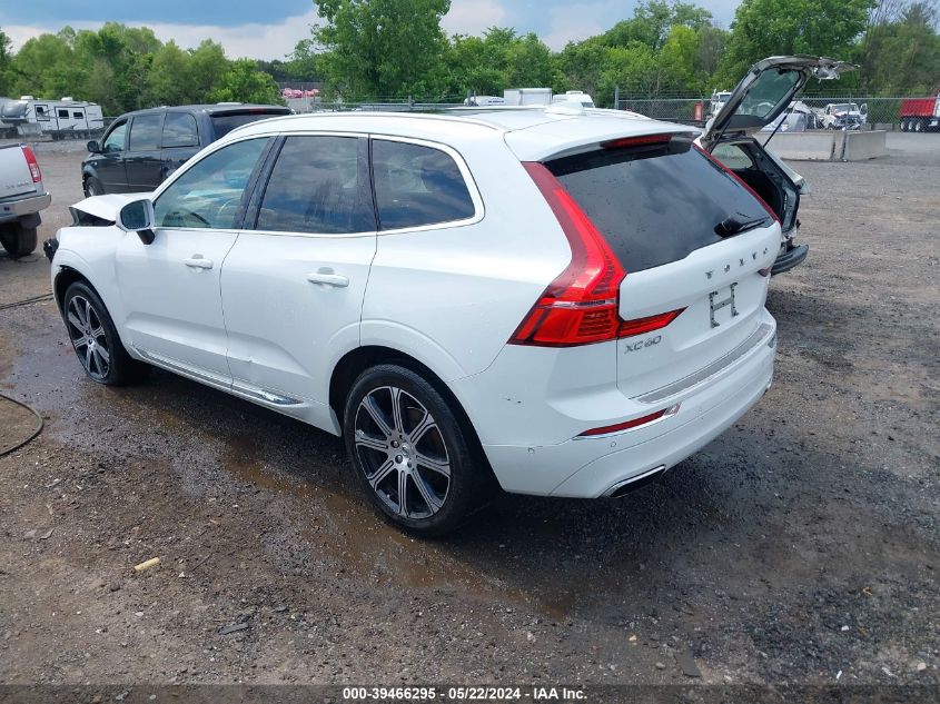 2020 Volvo Xc60 T5 Inscription VIN: YV4102RL6L1602510 Lot: 39466295