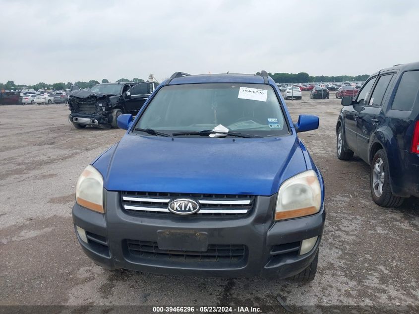 2006 Kia Sportage Ex V6/Lx V6 VIN: KNDJF723X67201777 Lot: 39466296