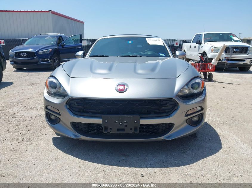 2017 Fiat 124 Spider Lusso VIN: JC1NFAEK5H0103010 Lot: 39466298