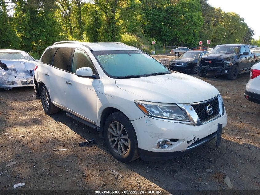 2014 Nissan Pathfinder Sl VIN: 5N1AR2MM0EC724842 Lot: 39466300