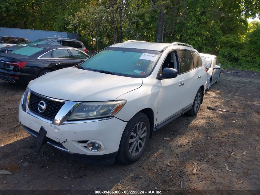 2014 Nissan Pathfinder Sl VIN: 5N1AR2MM0EC724842 Lot: 39466300