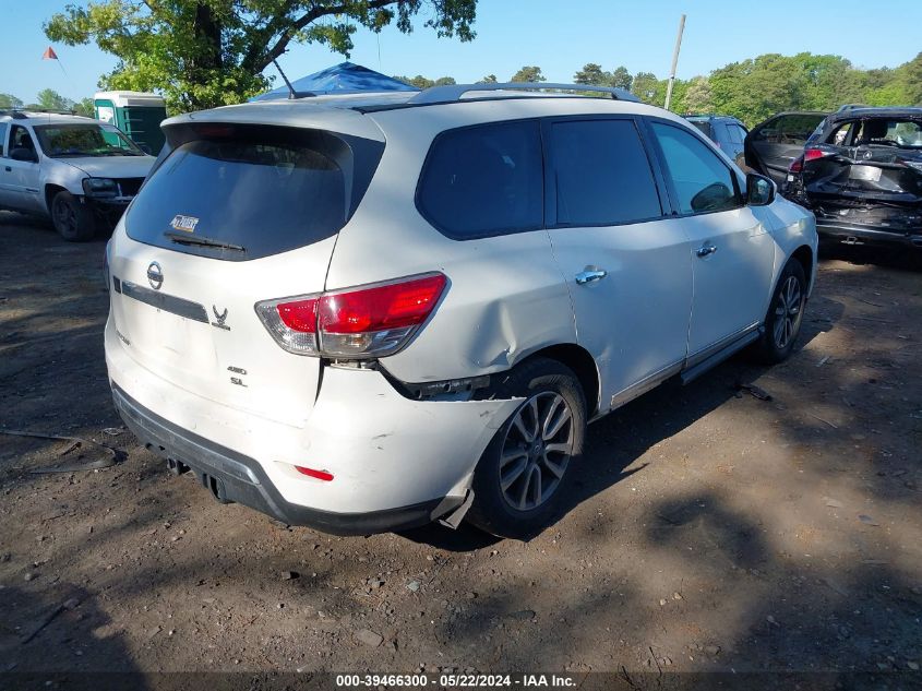 2014 Nissan Pathfinder Sl VIN: 5N1AR2MM0EC724842 Lot: 39466300