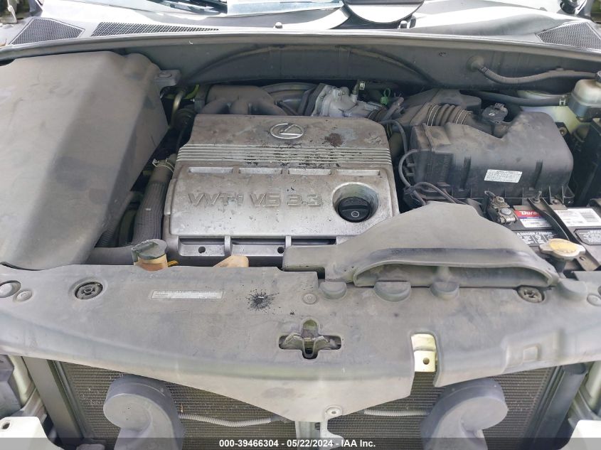 2006 Lexus Rx 330 VIN: JTJGA31UX60059299 Lot: 39466304