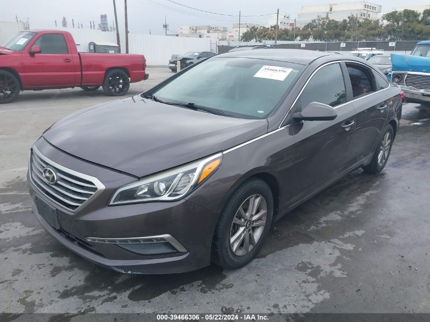 2015 HYUNDAI SONATA SE - 5NPE24AF7FH048830