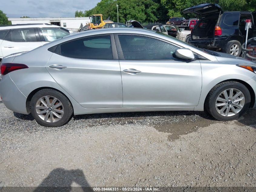 2015 Hyundai Elantra Se VIN: 5NPDH4AE6FH603560 Lot: 39466331