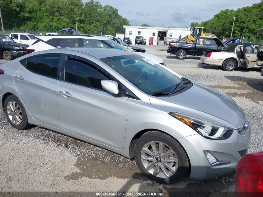 2015 Hyundai Elantra Se VIN: 5NPDH4AE6FH603560 Lot: 39466331