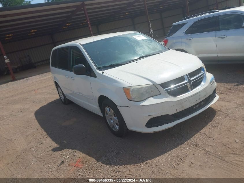 2011 Dodge Grand Caravan Express VIN: 2D4RN4DG8BR652819 Lot: 39466335