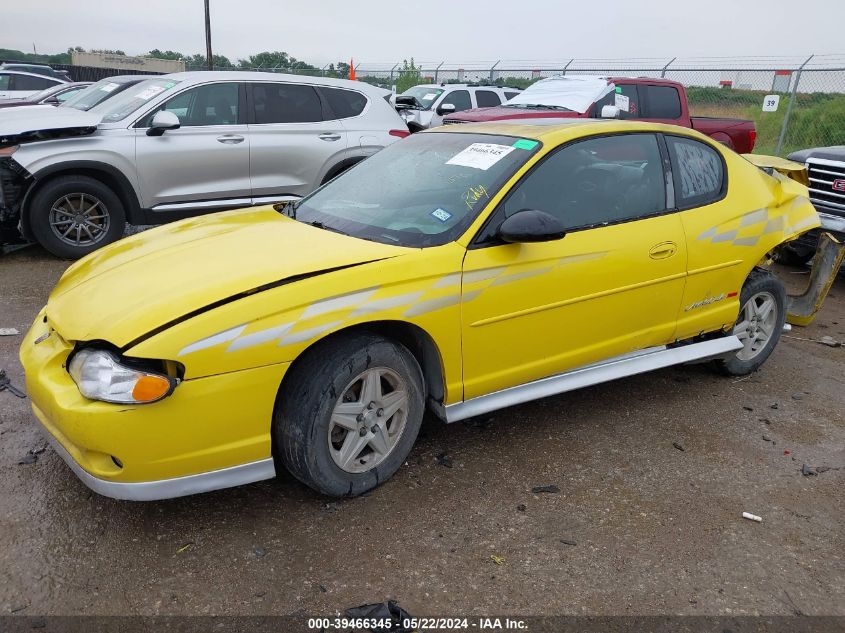 2002 Chevrolet Monte Carlo Ss VIN: 2G1WX15K029342667 Lot: 39466345