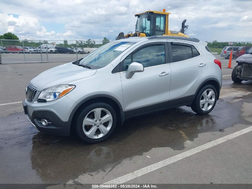 2015 Buick Encore Convenience VIN: KL4CJFSB7FB206760 Lot: 39466352