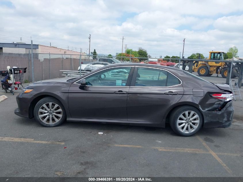 2020 Toyota Camry Le VIN: 4T1C11AK7LU337368 Lot: 39466391