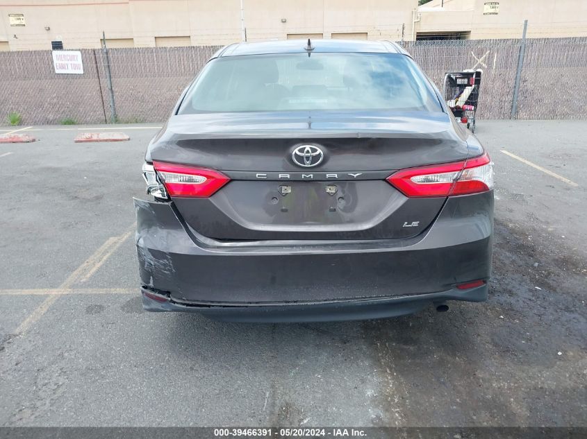 2020 Toyota Camry Le VIN: 4T1C11AK7LU337368 Lot: 39466391