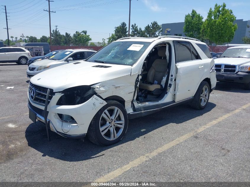 2012 Mercedes-Benz Ml 350 4Matic VIN: 4JGDA5HB0CA049145 Lot: 39466394