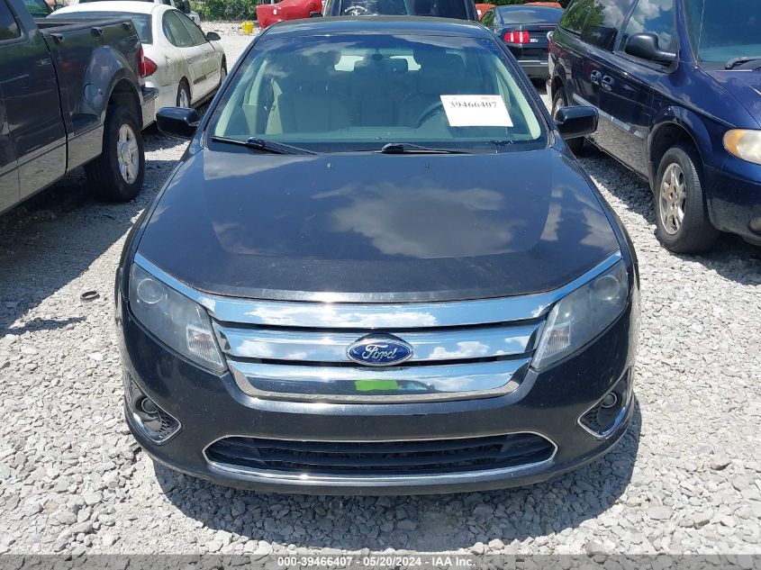 2012 Ford Fusion Sel VIN: 3FAHP0JA3CR249781 Lot: 39466407