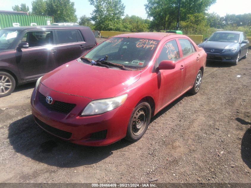 2010 Toyota Corolla Le VIN: 2T1BU4EE5AC297833 Lot: 39466409