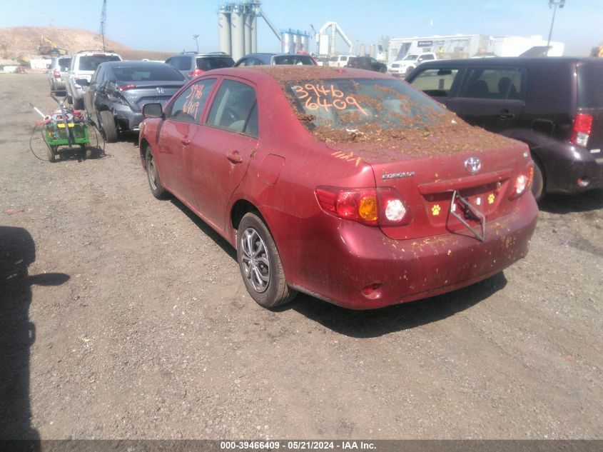 2010 Toyota Corolla Le VIN: 2T1BU4EE5AC297833 Lot: 39466409