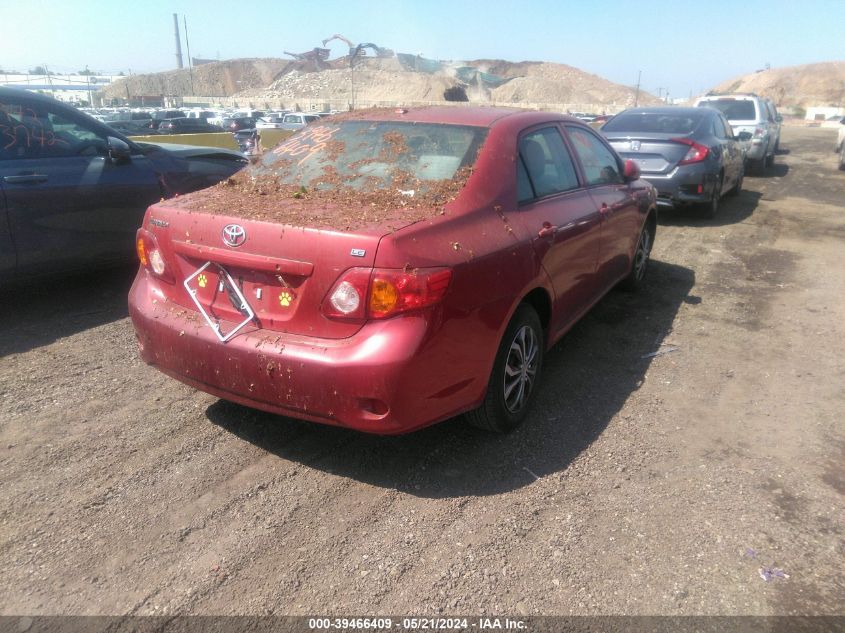 2010 Toyota Corolla Le VIN: 2T1BU4EE5AC297833 Lot: 39466409