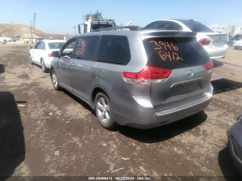 2011 Toyota Sienna Le V6 VIN: 5TDKK3DC5BS027512 Lot: 39466412