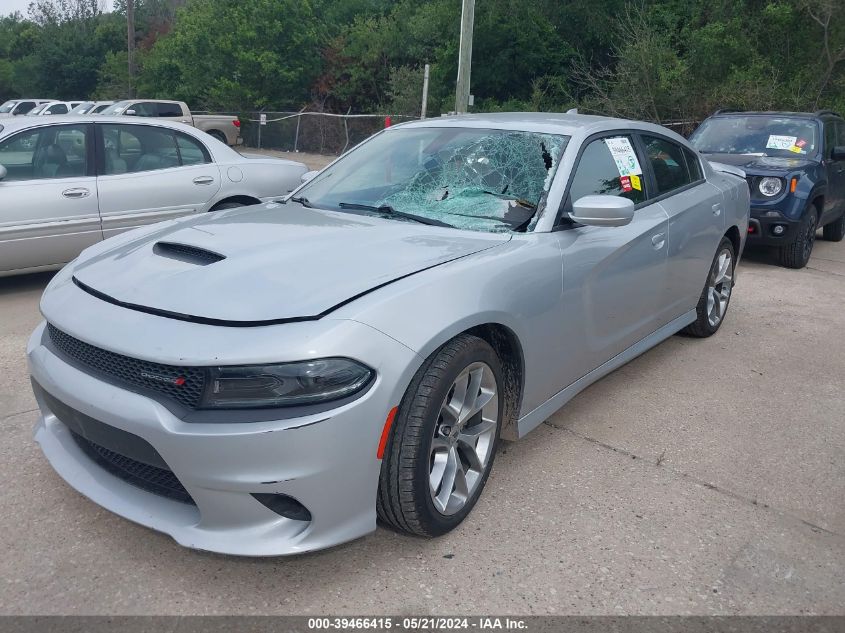 2022 Dodge Charger Gt VIN: 2C3CDXHG2NH157273 Lot: 39466415