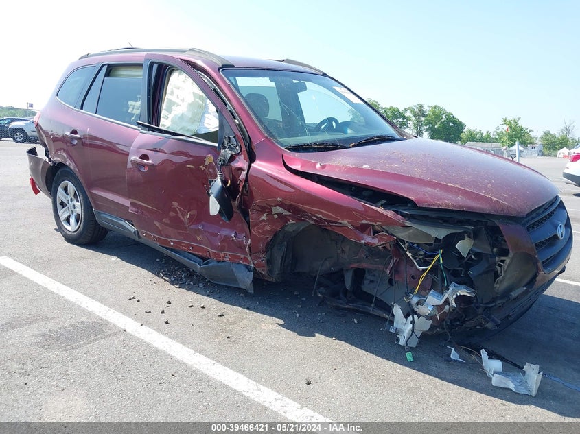 2009 Hyundai Santa Fe Gls VIN: 5NMSG73D19H282965 Lot: 39466421