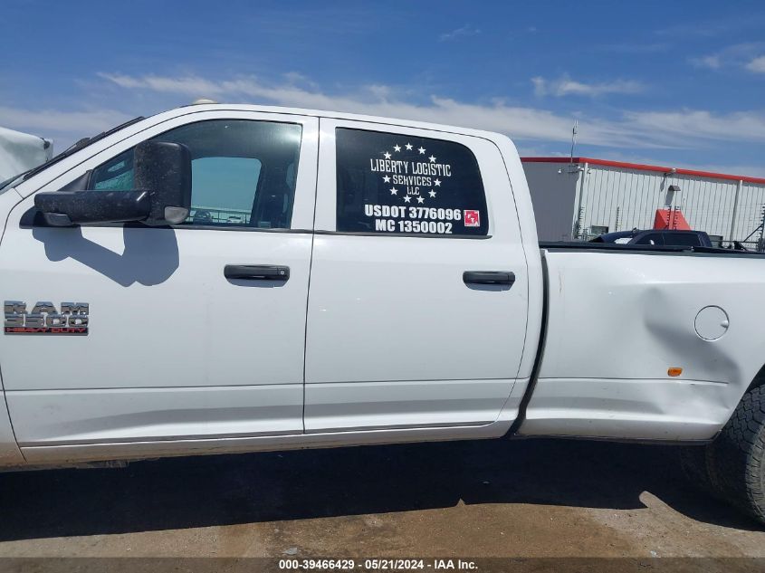 2018 Ram 3500 Tradesman 4X4 8' Box VIN: 3C63RRGL6JG294628 Lot: 39466429