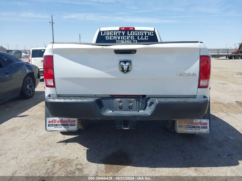 2018 Ram 3500 Tradesman 4X4 8' Box VIN: 3C63RRGL6JG294628 Lot: 39466429