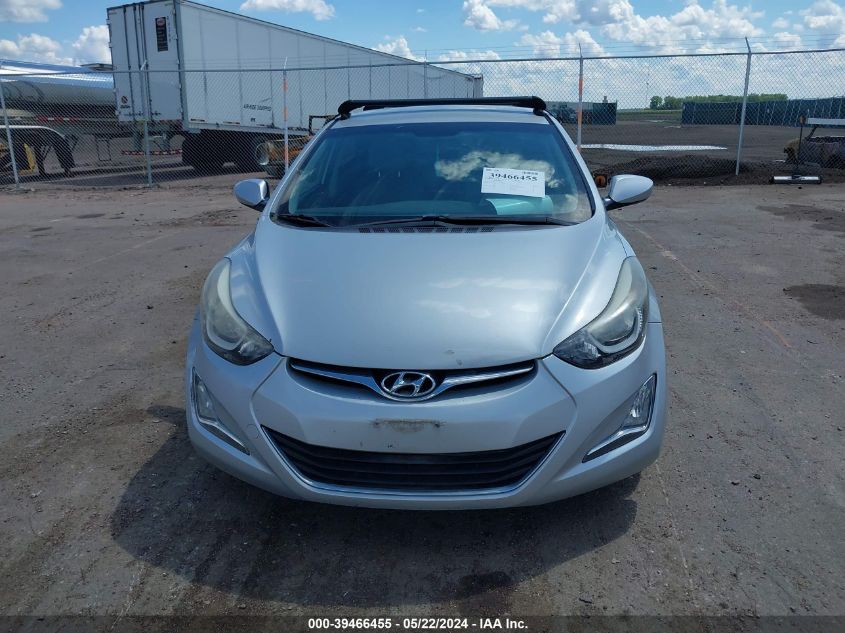 2015 Hyundai Elantra Se VIN: KMHDH4AE3FU230897 Lot: 39466455