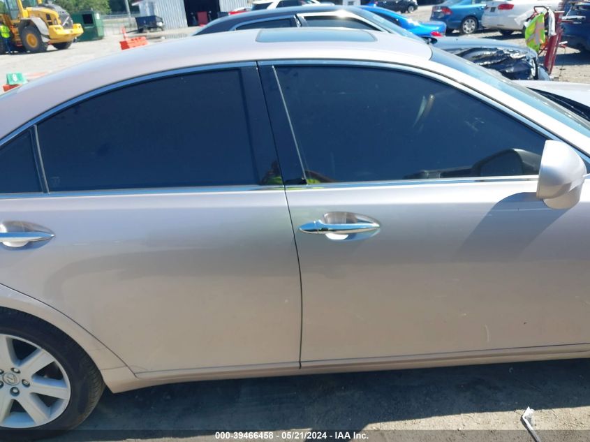 2007 Lexus Es 350 VIN: JTHBJ46G972124542 Lot: 39466458