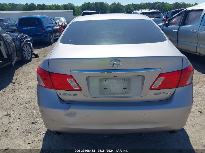 2007 Lexus Es 350 VIN: JTHBJ46G972124542 Lot: 39466458