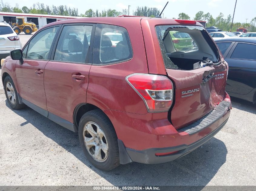 2014 Subaru Forester 2.5I VIN: JF2SJAAC0EH484203 Lot: 39466478