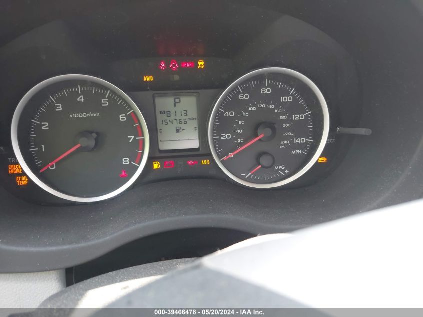 2014 Subaru Forester 2.5I VIN: JF2SJAAC0EH484203 Lot: 39466478