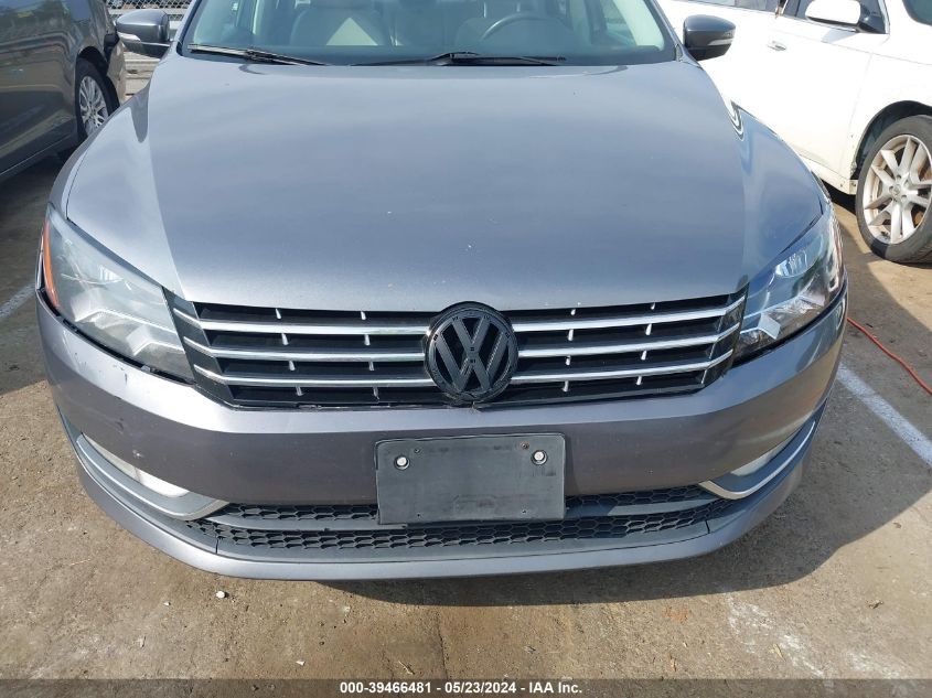 2014 Volkswagen Passat 2.0L Tdi Se VIN: 1VWBN7A36EC084050 Lot: 39466481