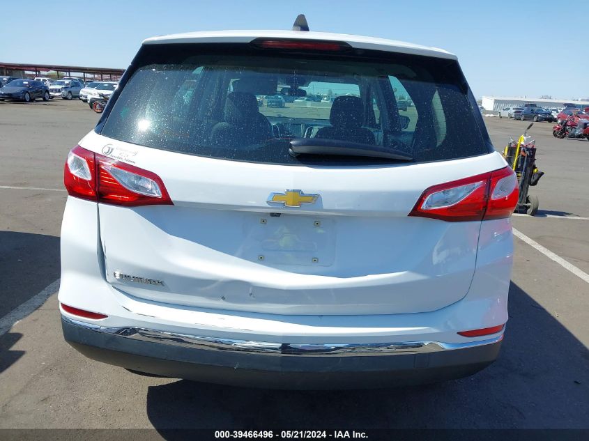 2018 Chevrolet Equinox Ls VIN: 3GNAXHEV7JL385233 Lot: 39466496