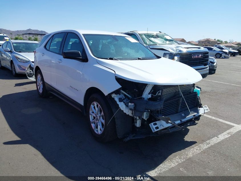 2018 Chevrolet Equinox Ls VIN: 3GNAXHEV7JL385233 Lot: 39466496