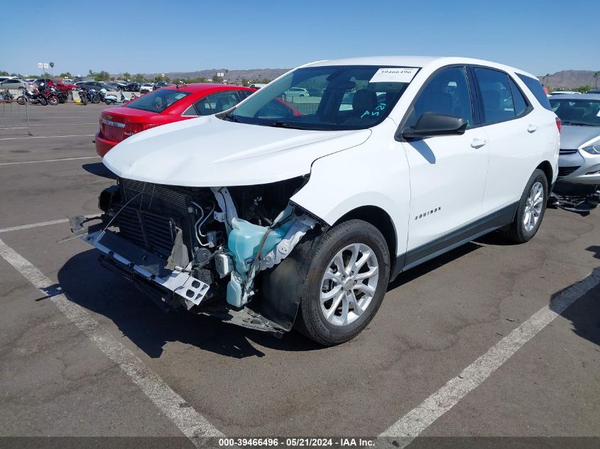 2018 Chevrolet Equinox Ls VIN: 3GNAXHEV7JL385233 Lot: 39466496