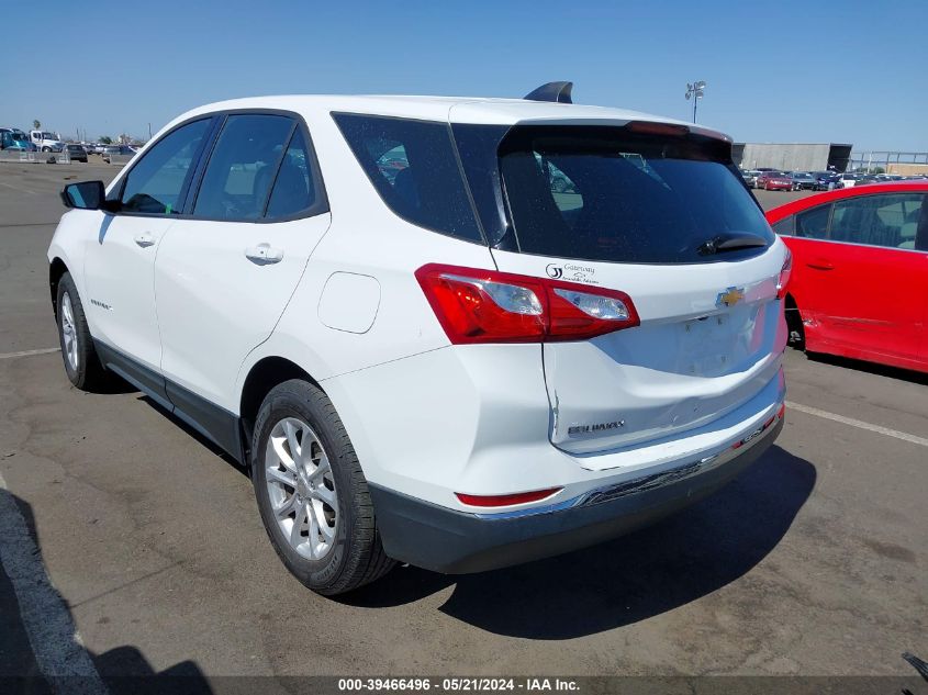 2018 Chevrolet Equinox Ls VIN: 3GNAXHEV7JL385233 Lot: 39466496