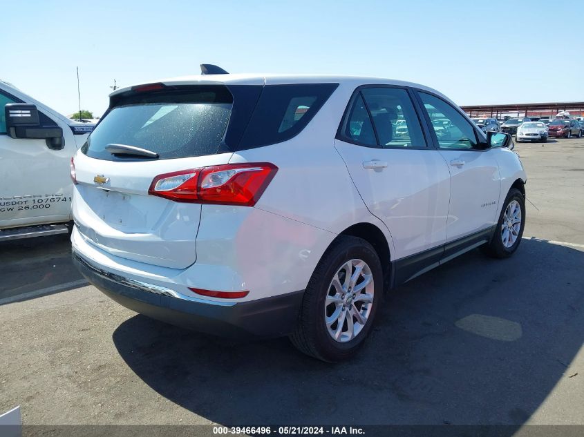 2018 Chevrolet Equinox Ls VIN: 3GNAXHEV7JL385233 Lot: 39466496