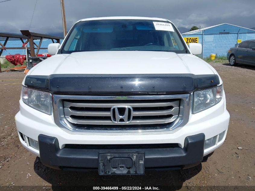 2012 Honda Ridgeline Rtl VIN: 5FPYK1F58CB454421 Lot: 39466499