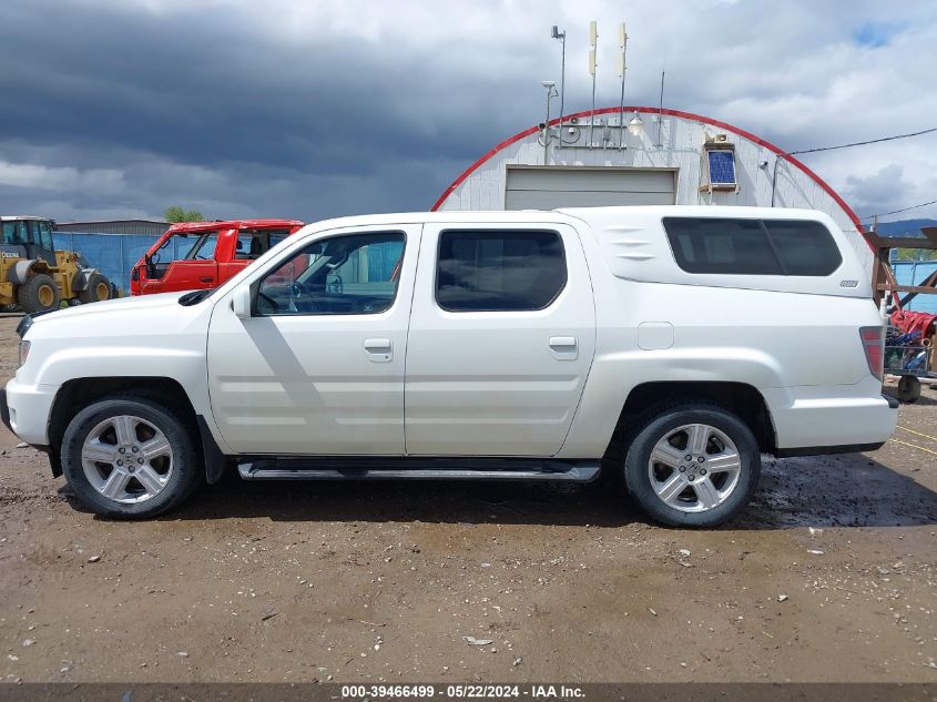 2012 Honda Ridgeline Rtl VIN: 5FPYK1F58CB454421 Lot: 39466499