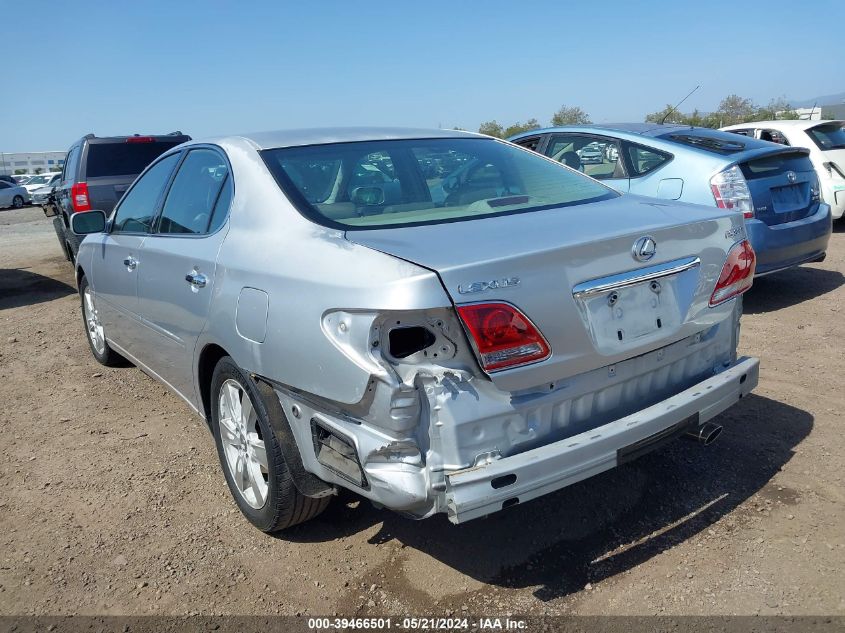 2005 Lexus Es 330 VIN: JTHBA30G955100353 Lot: 39466501