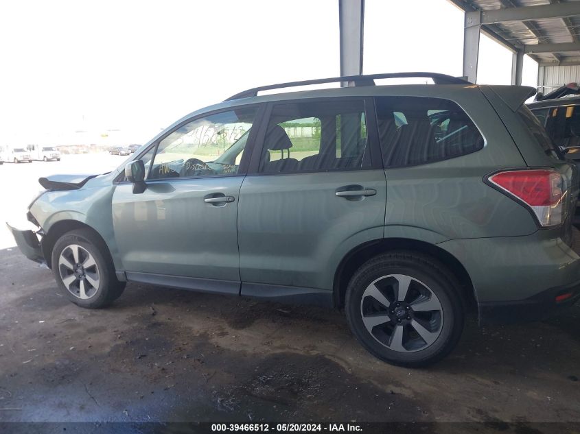 2018 Subaru Forester 2.5I Premium VIN: JF2SJAEC0JH464036 Lot: 39466512